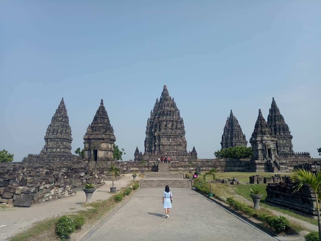 Pemandangan Candi Utama di Candi Prambanan, Image From @bertha_dori