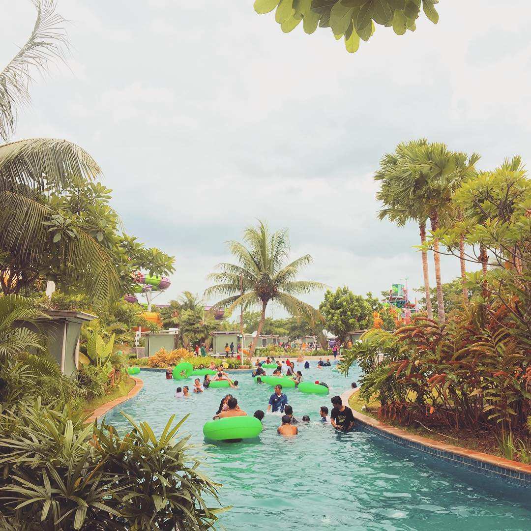 Wahana Go!Lazy di Go Wet Waterpark Bekasi, Image From @gowet_grandwisata