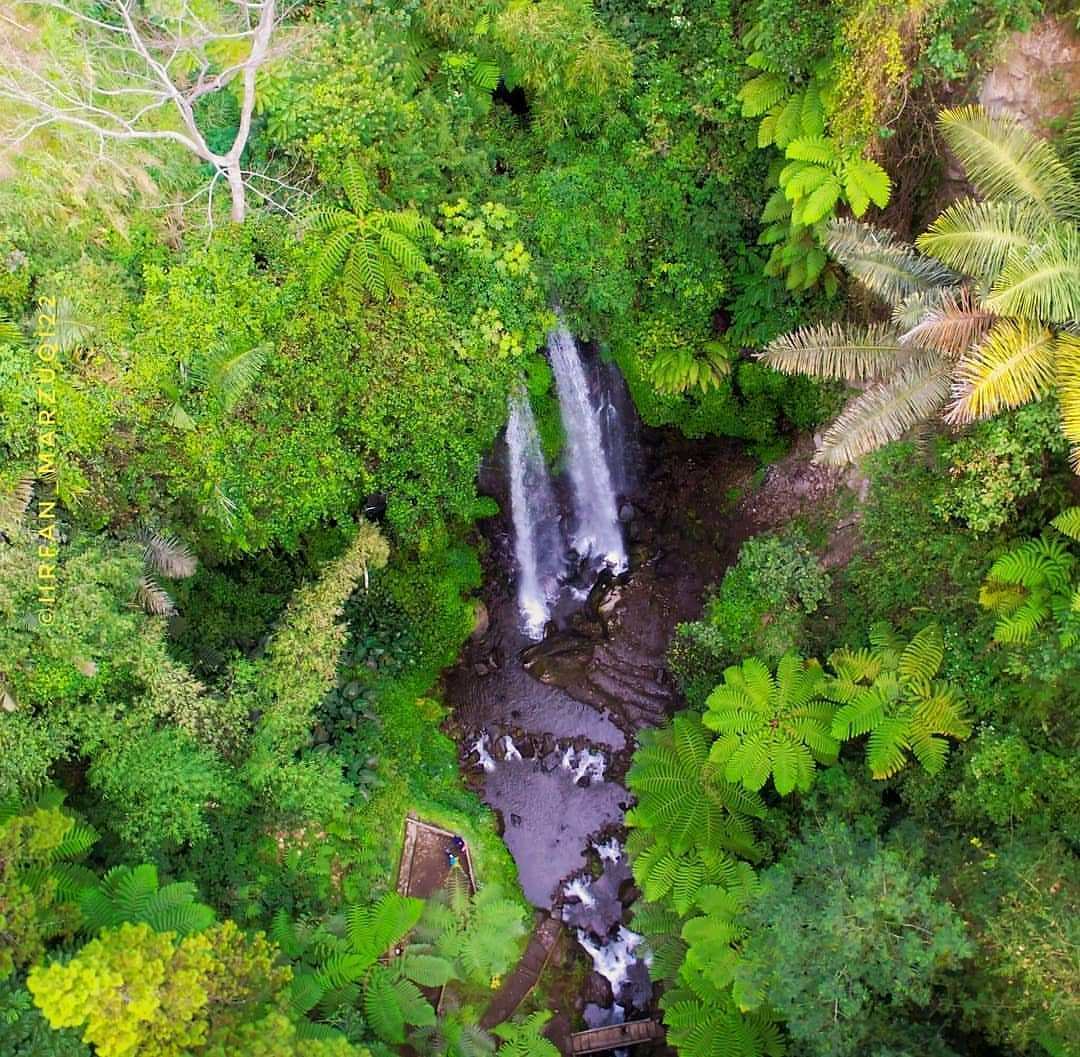 Air Terjun Jumog Karanganyar Dilihat Dari Atas Image From @iirfan_marzuqi22