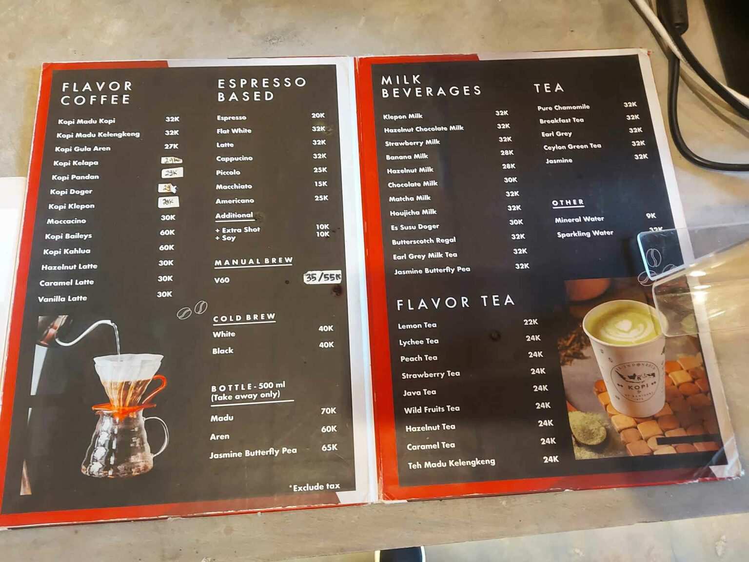 Kopi Se-Indonesia Lokasi Dan Harga Menu Terbaru Juli 2022 - Wisata Milenial