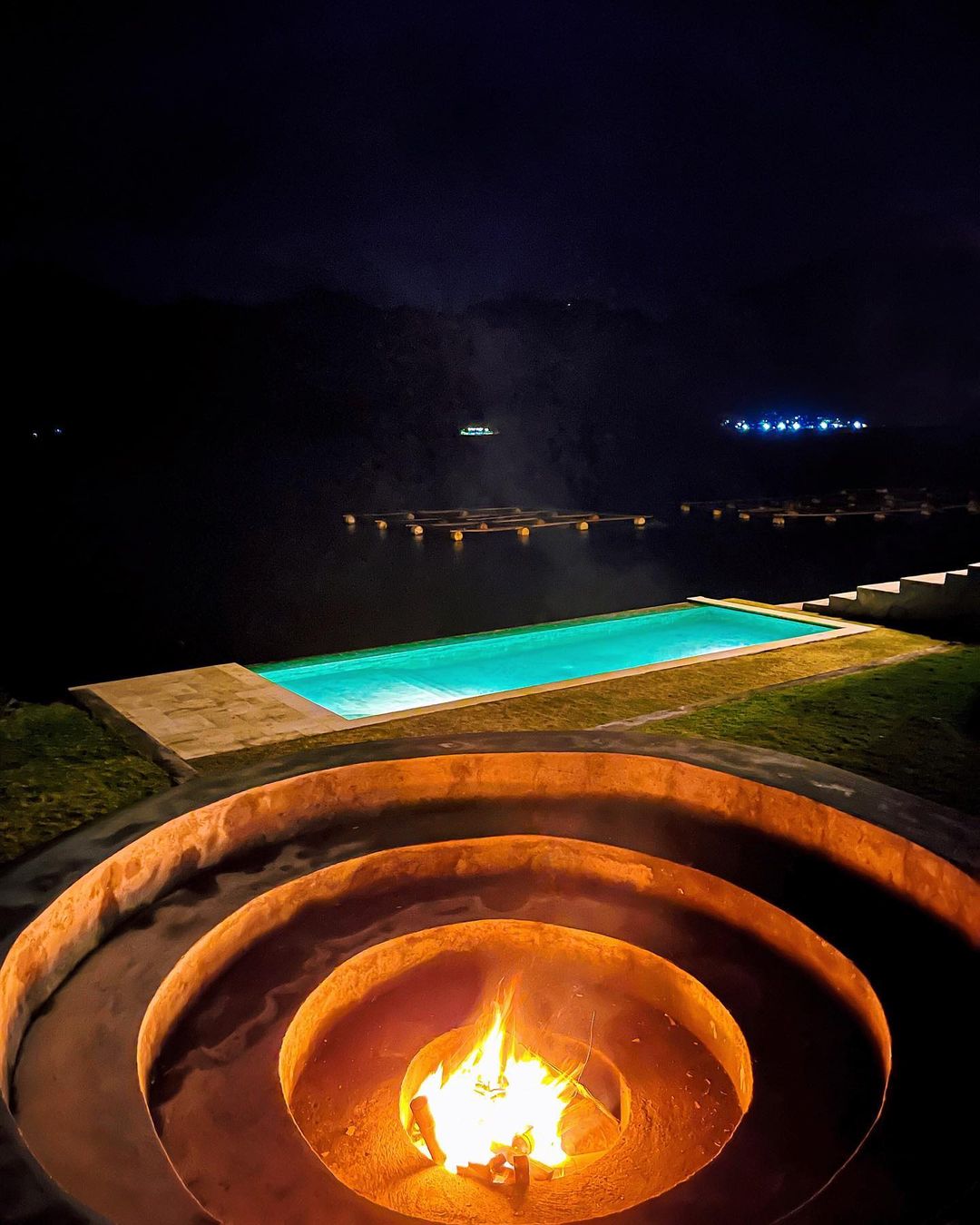 Api Unggun Di Lake Garden Bali Villa Image From @ekaradiitya_
