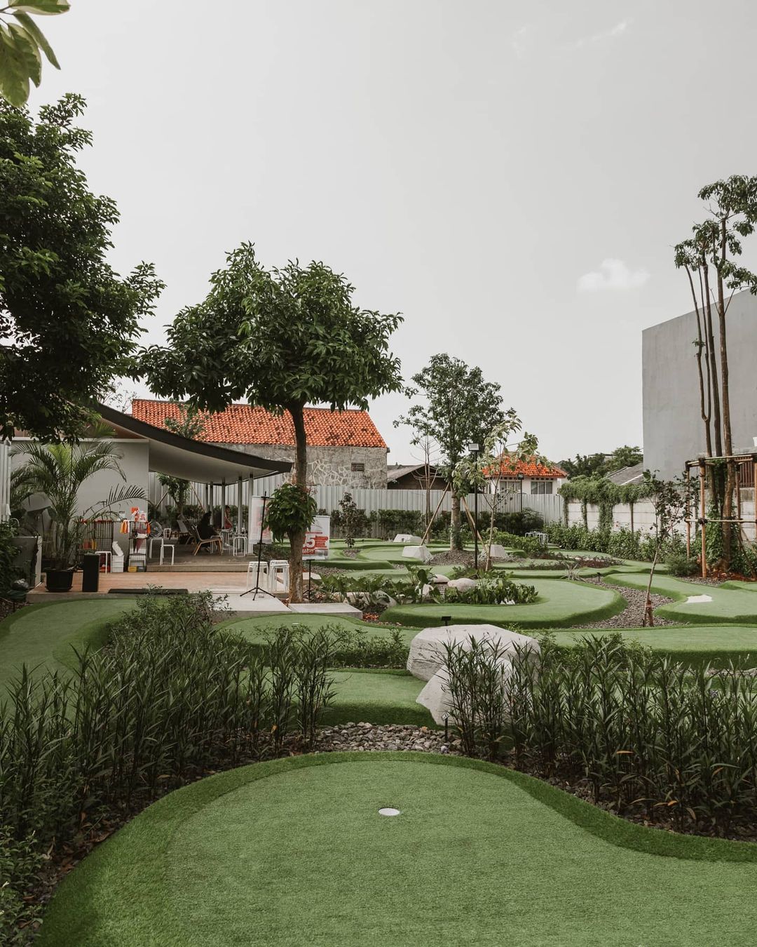 Lapangan Golf Mini Kolepa Tangerang Image From @bintaro Brews_