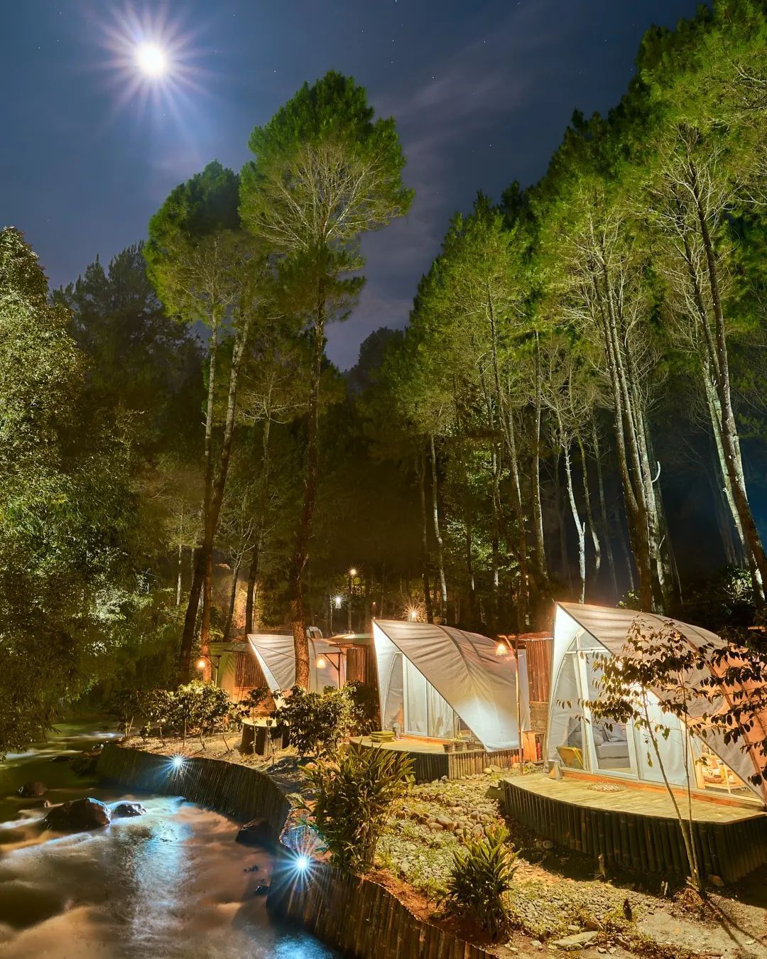 Fasilitas Luxury Camp Riverside By Horison Image From @luxcamp Bandung