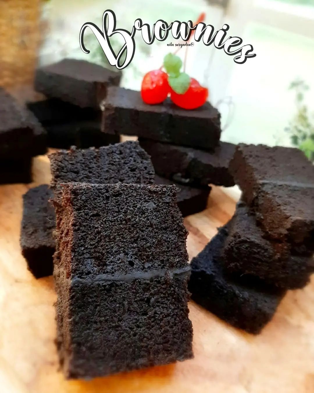 Resep Kue Brownies Kukus Coklat Image From @nilaprawiro