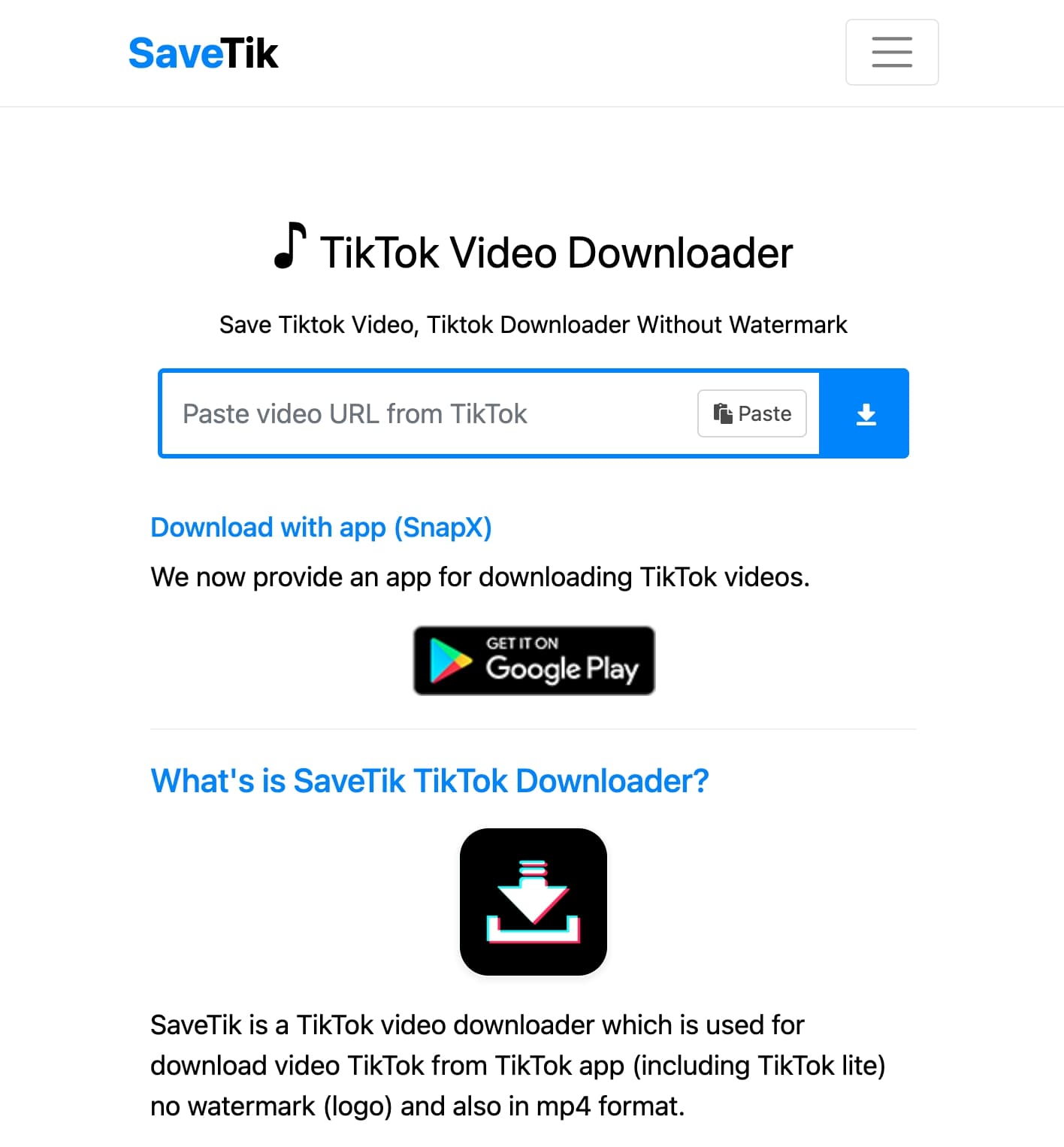 Download Video Tiktok