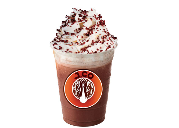 Choco Forest Frappe Image From @JCO Donuts