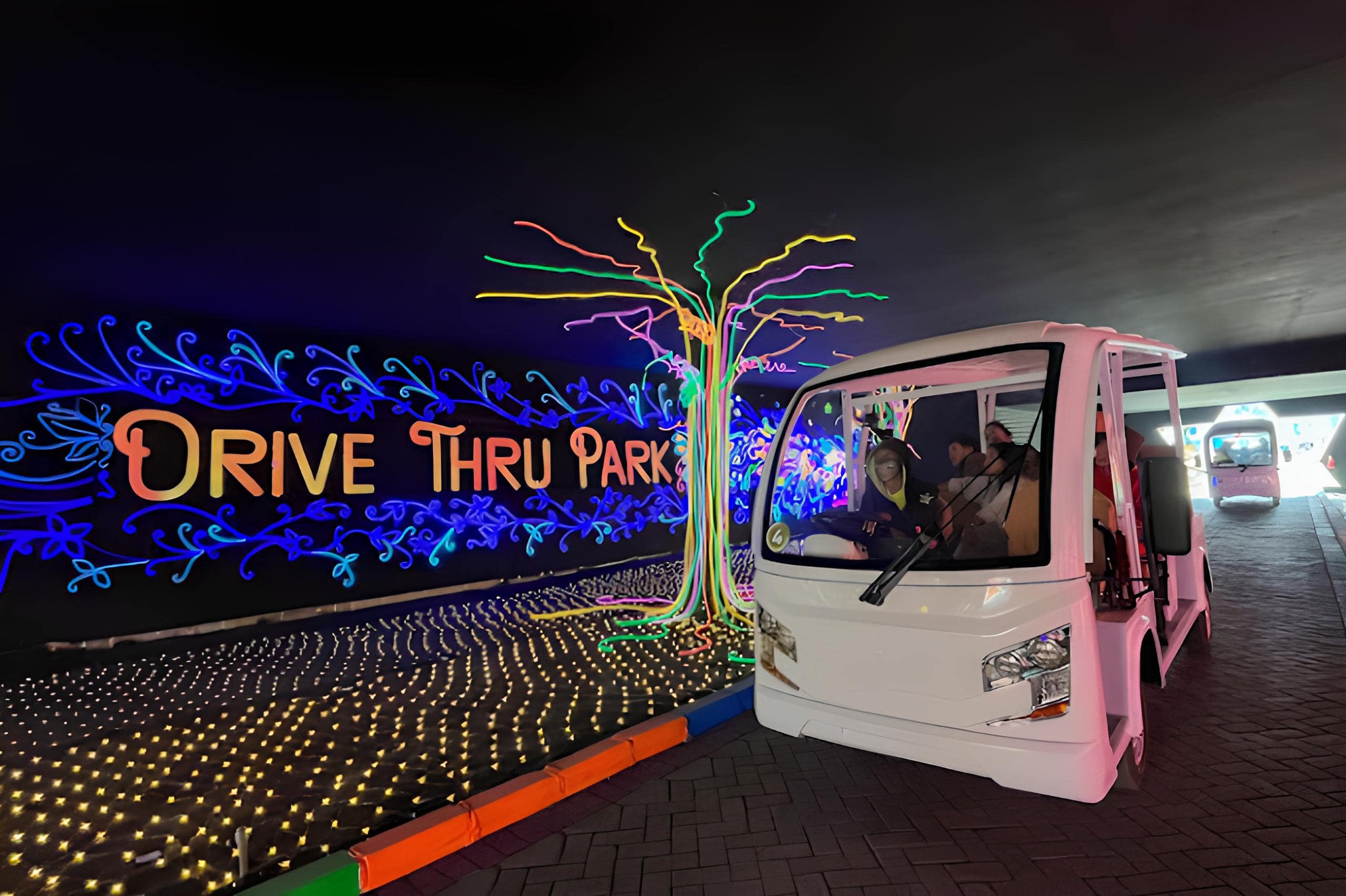 Harga Tiket Masuk Drive Thru Park Kota Batu Image From Google
