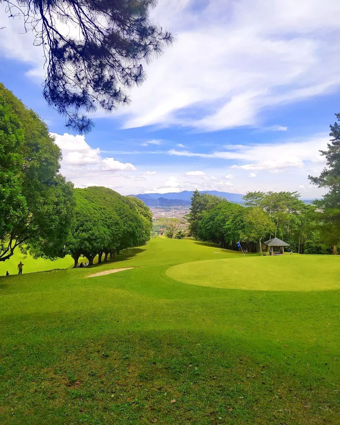 Lokasi Lapangan Golf Ngamplang Garut Image From @jian Maulidya
